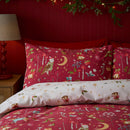 Catherine Lansfield Christmas Enchanted Twilight Reversible Duvet Cover Set In 3