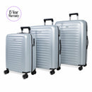 Rock Legacy Hardside Suitcase 3 Piece Set in 4 Colours