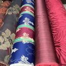 50m Wholesale Designer Curtain Upholstery Fabric Floral Damask Brocade 54" - Bull Ring Fabrics