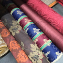 50m Wholesale Designer Curtain Upholstery Fabric Floral Damask Brocade 54" - Bull Ring Fabrics