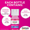 Centrum B12 Energy and Vitality Shots, Raspberry 30 x 7ml