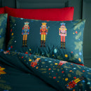 Catherine Lansfield Christmas Nutcracker Reversible Duvet Cover Set