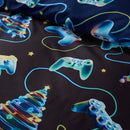 Catherine Lansfield Navy Christmas Gamer Duvet Cover Set In 2 Sizes