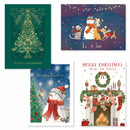 Tom Smith Premium Christmas Boxed Cards- 40 Count