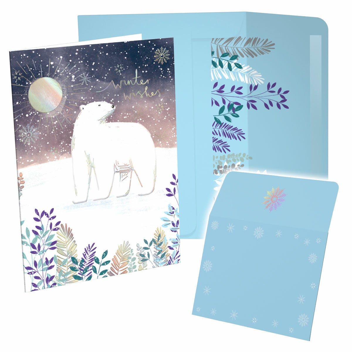 Tom Smith Premium Christmas Boxed Cards- 40 Count