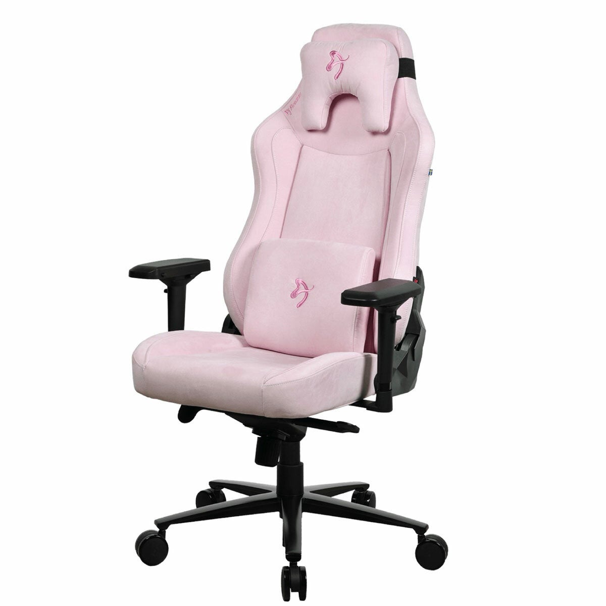 Arozzi Vernazza SuperSoft™ Fabric Gaming Chair, Pink