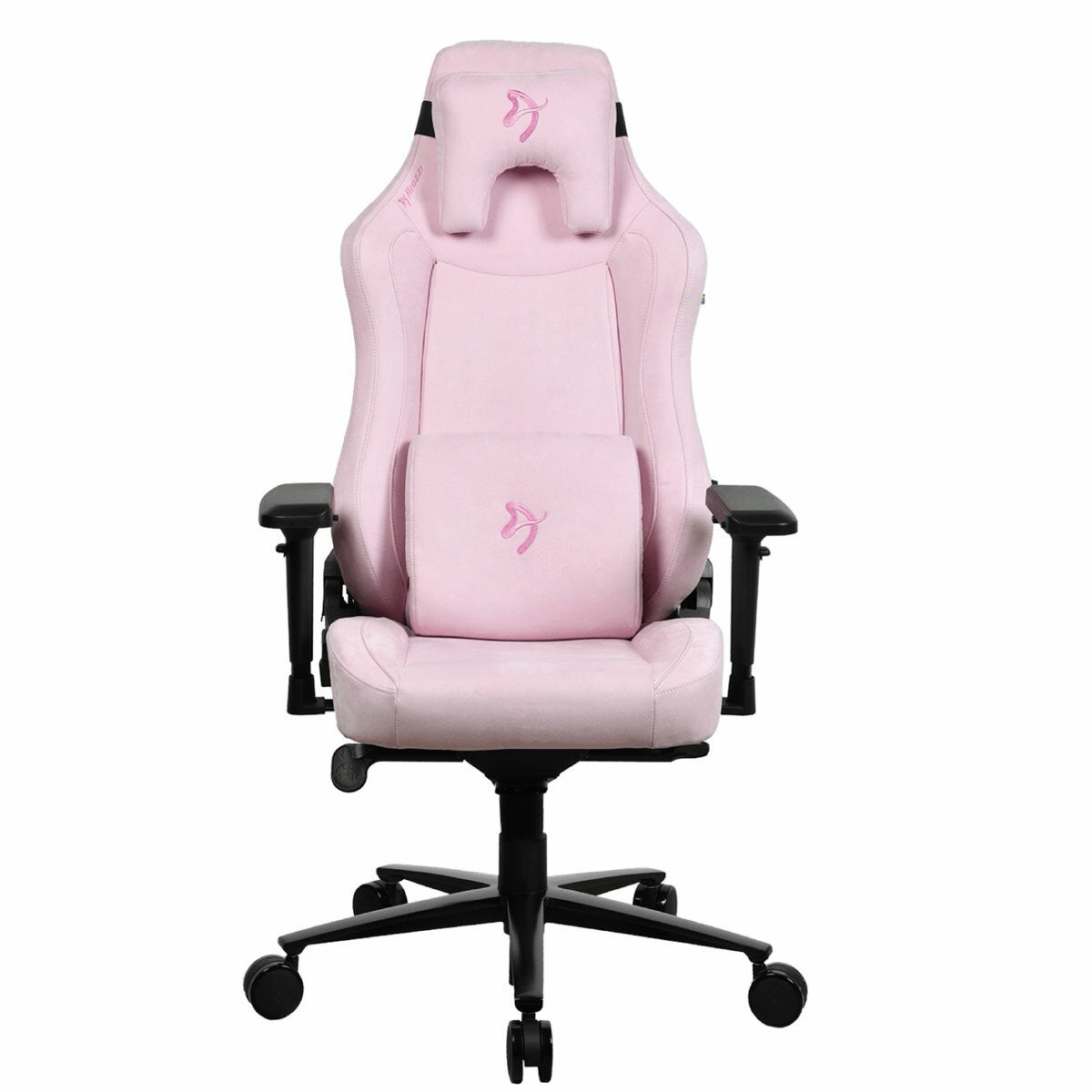 Arozzi Vernazza SuperSoft™ Fabric Gaming Chair, Pink