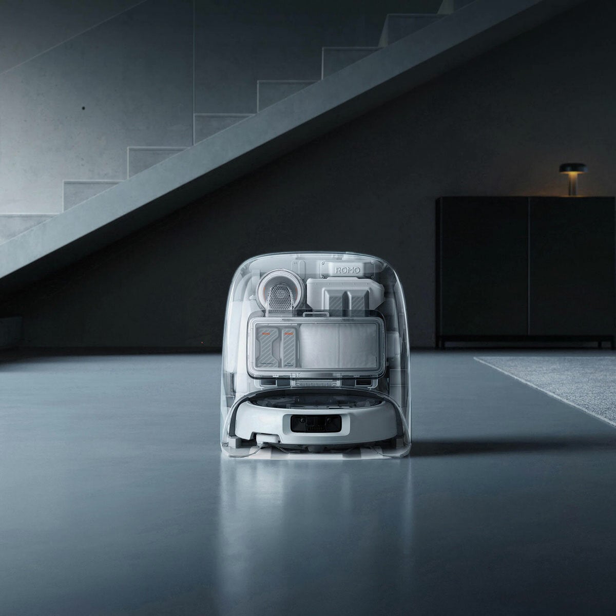 DJI Romo P Robot Vacuum & Mop With Water Tank