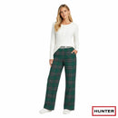 Hunter Women's Plaid Trouser & Waffle Top Pyjama Set - Green