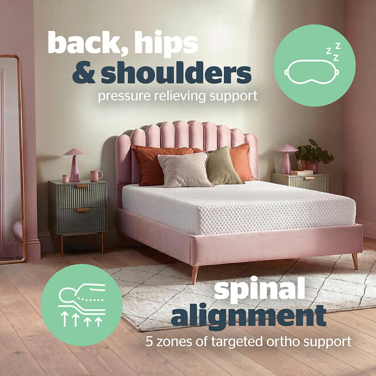 Silentnight Rolled Foam Revo Hybrid Ortho Mattress in 4 Sizes