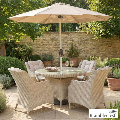 Bramblecrest Woodchester 5 Piece Patio Dining Set