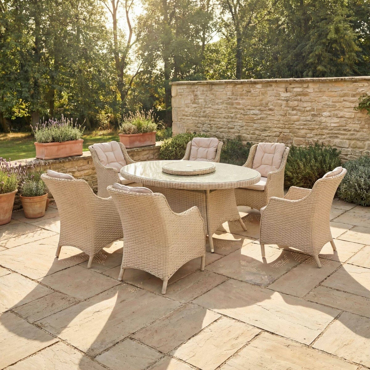 Bramblecrest Woodchester 7 Piece Dining Set