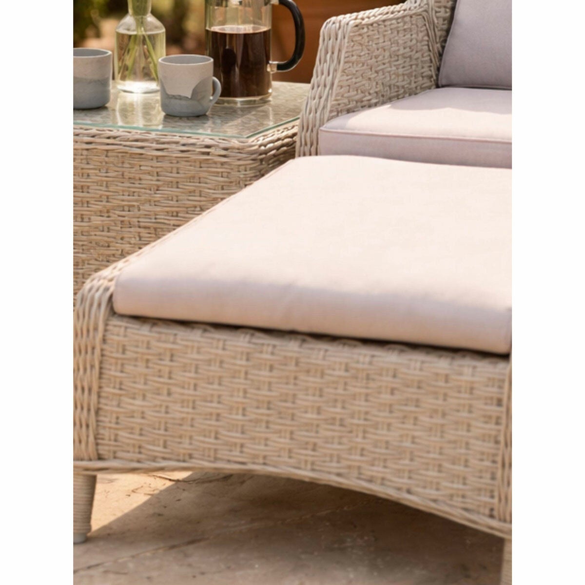 Bramblecrest Woodchester Reclining Sun Lounger - Set of 2