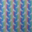 27m Roll Unicorn Rainbow Flag Striped 100% Cotton Poplin Fabric Rose & Hubble 45", Pastel