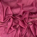 Plain Voile Fabric Draping Net Curtain Material 150cm, Wine