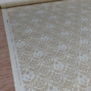 Gold Cotton Print L.Carter LC Damask Warner Fabrics
