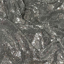 All Over Bling Sequins On Net Fabric 140cm, Grey