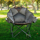 MAC Sports Extra Padded Folding Chair Picnic – Heavy Duty Camping Chair – 227kg