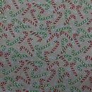 Weihnachtsfeier-Weihnachtsstoff aus Polycotton, Rot