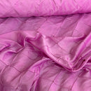 Quilted Trellis Diamonds Pearl Taffeta Fabric Dress Crafts 60"