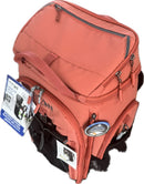 Red Titan cooler bag in red hiking and camping gear 