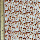 Tissu en coton numérique sur le thème de l'espace Cosmos Galaxy