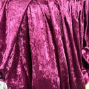 Crushed Velvet Velour Dress Fabric