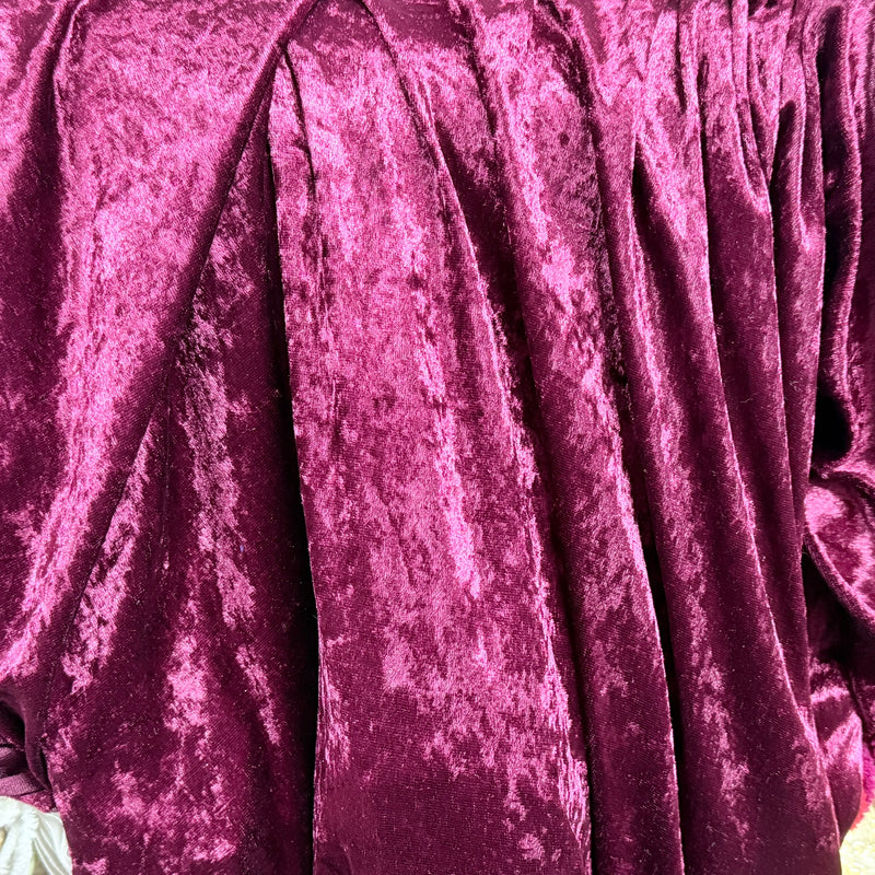 Crushed Velvet Velour Dress Fabric