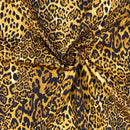 Leopard Print Rose & Hubble Cotton Poplin Fabric