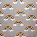 Digitaler Baumwoll-Leinenstoff mit Tiermotiv, Stockenten