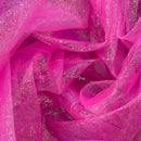 Iridescent Organza Two-Tone Pearl Mermaid Dress Costumes Fabric 112cm