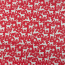 Christmas Polycotton Fabric – Rudolph Snow, 45” Wide | Crafting, Quilting & Sewing Material