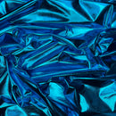 Metallic Shiny Foil Lycra Stretch Jersey Dress Fabric 60"