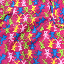 Teddy Bears Printed Polar Fleece Fabric 60”, Cerise Pink