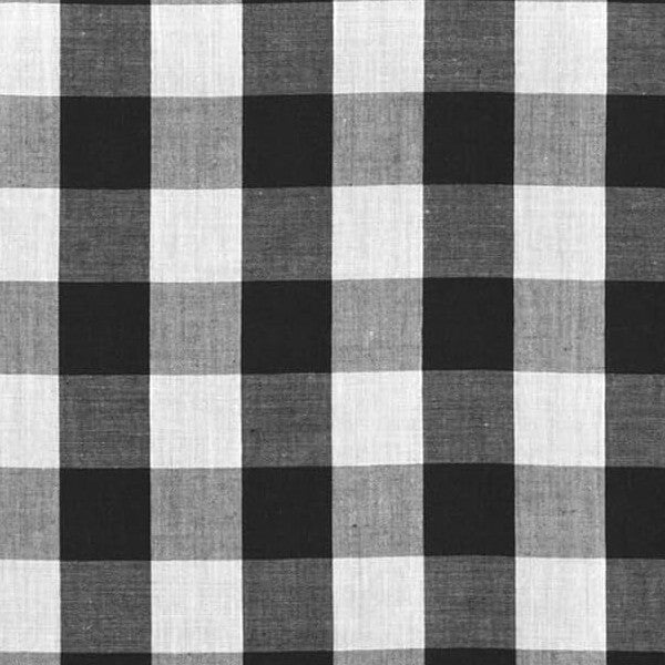 Gingham 1" Poly-Baumwoll-Steppstoff für Kleider