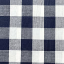 Tissu de courtepointe en polycoton Vichy 1"