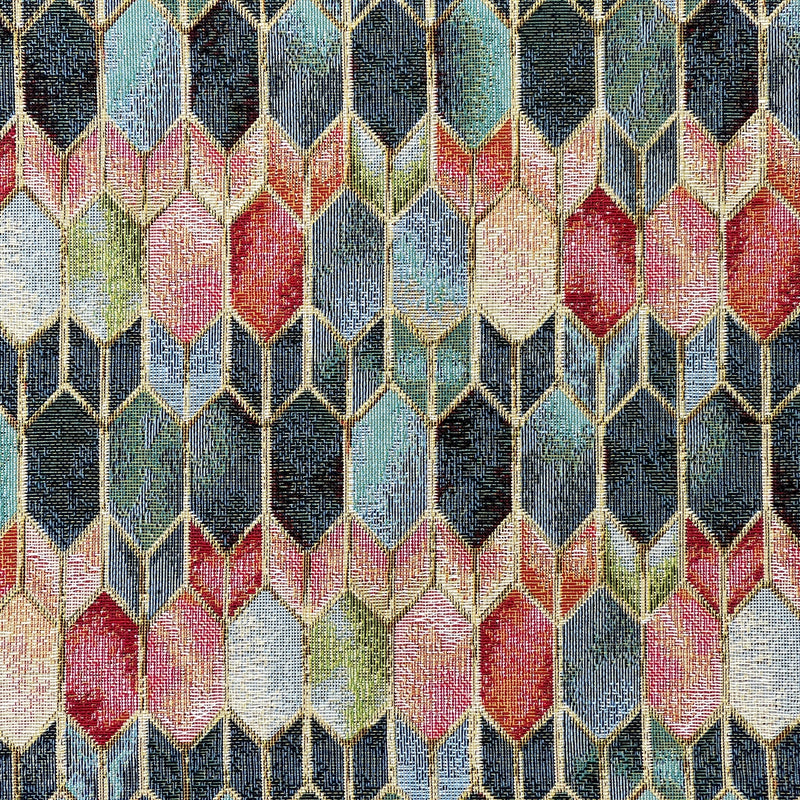 Little Vincent Diamond Jewel Tapestry Upholstery Fabric 140cm
