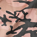 Army Camo 100% Cotton Drill Camouflage Dress Craft Fabric 137cm, Pink