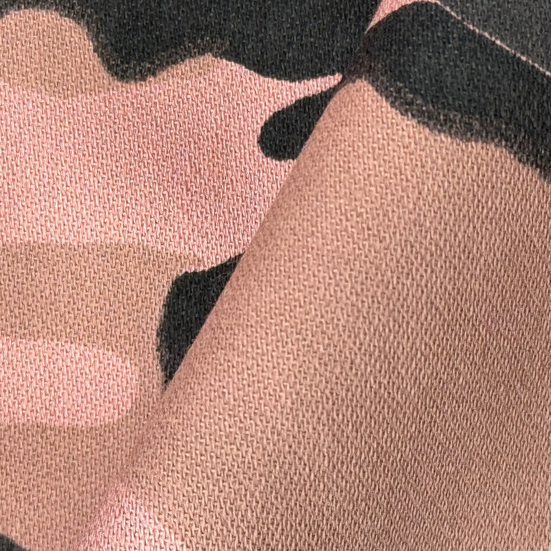 Army Camo 100% Cotton Drill Camouflage Dress Craft Fabric 137cm, Pink