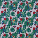 Summer Hawaii Tropical Cotton Poplin Fabric