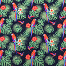 Summer Hawaii Tropical Cotton Poplin Fabric