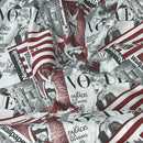 Vogue Magazine Popart Print Furnishing Fabric