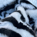 Zebra Velboa Animal Valboa Faux Fur Craft Fabric
