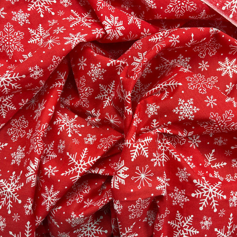 Christmas PolyCotton Fabric Bunting Dress XMAS Patchwork 45"
