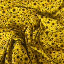 Yellow Sunflowers Craft 100% Cotton Fabric 140cm
