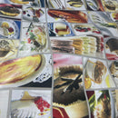 Oilcloth PVC Macrons Cakes Dessert Bar Printed Tablecloth 54"