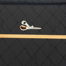 Quilted Trellis Diamonds Pearl Taffeta Fabric Dress Crafts 60"