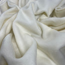 Plain Anti Pil Polar Fleece Fabric 150cm, Cream