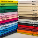 Plain 100% Cotton Crafty Craft Quilt Patchwork Fabric 150cm