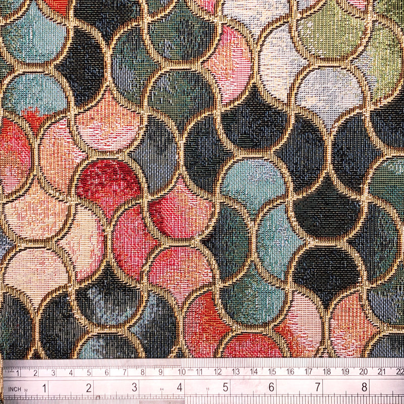 Animals & Floral Designer Tapestry Upholstery Furnishing Fabric
